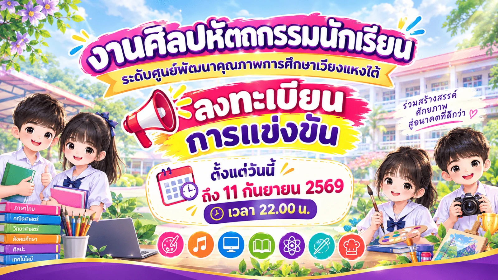การลงทะเบียนการแข่งขัน